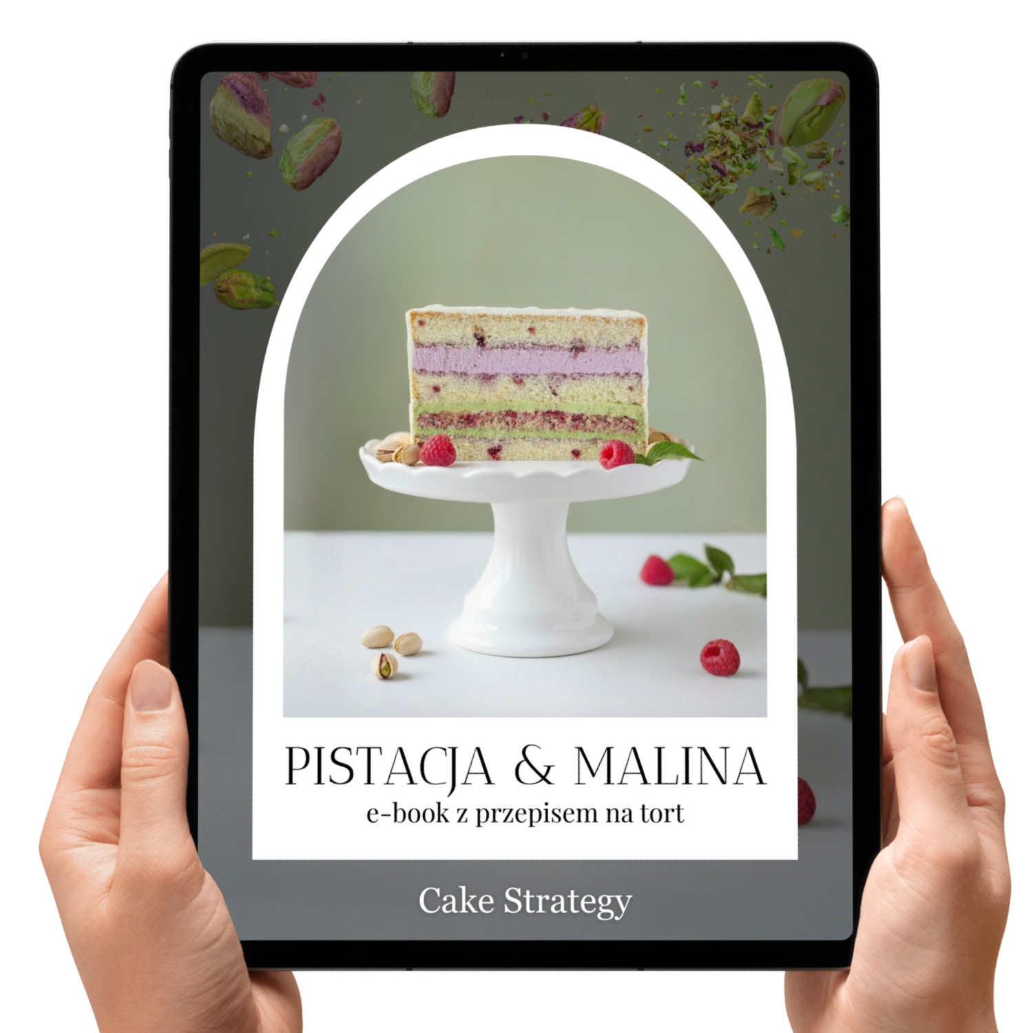 PISTACJA & MALINA - e-book z przepisem na tort