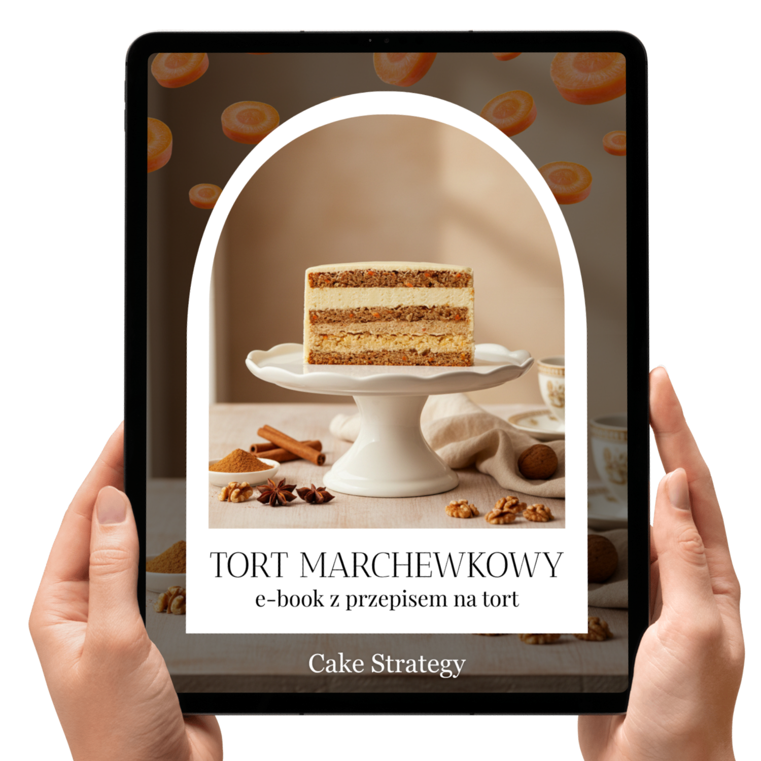 TORT MARCHEWKOWY - e-book z przepisem na tort