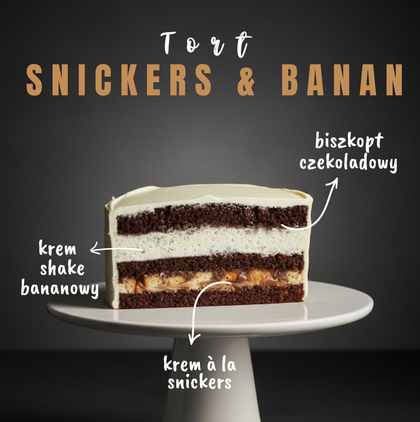 SNICKERS & BANAN - e-book z przepisem na tort - obrazek 2