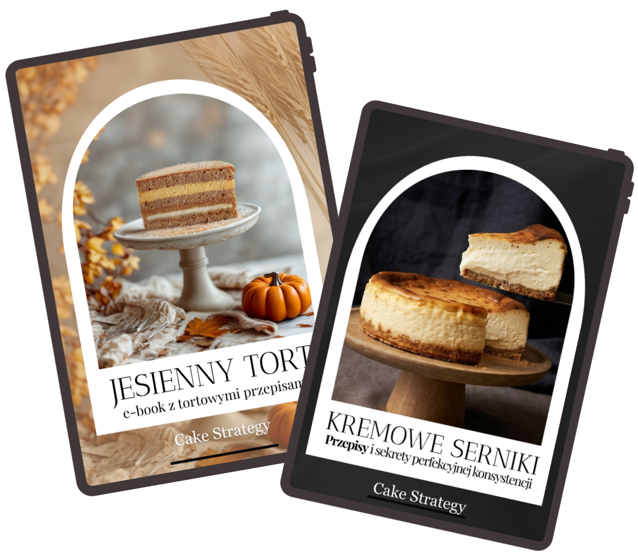 PAKIET: e-book JESIENNY TORT + e-book KREMOWE SERNIKI